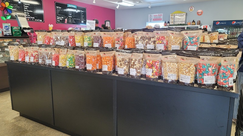 over 70 popcorn flavors