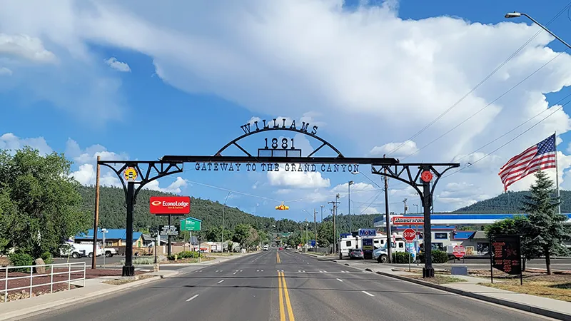 gateway to the grand canyon in williams arizona