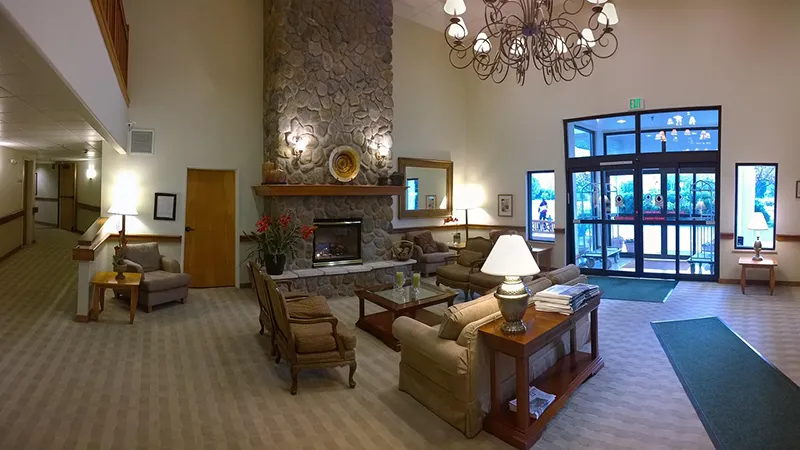 Area hotel lobby