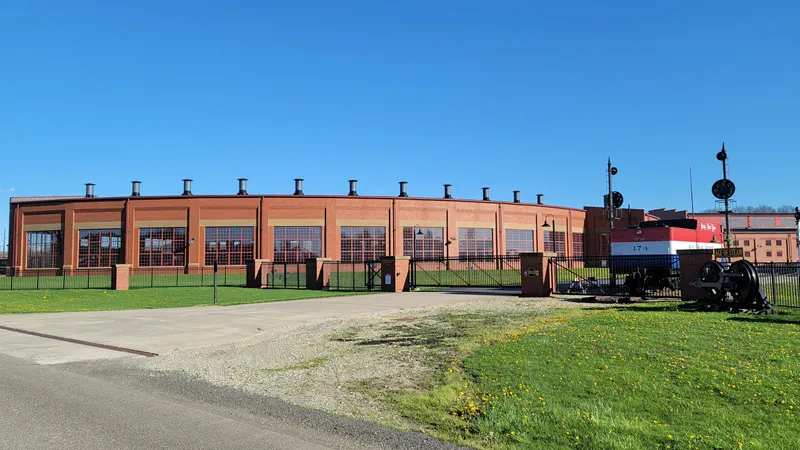Age of Steam Roundhouse in Sugarcreek, Ohio