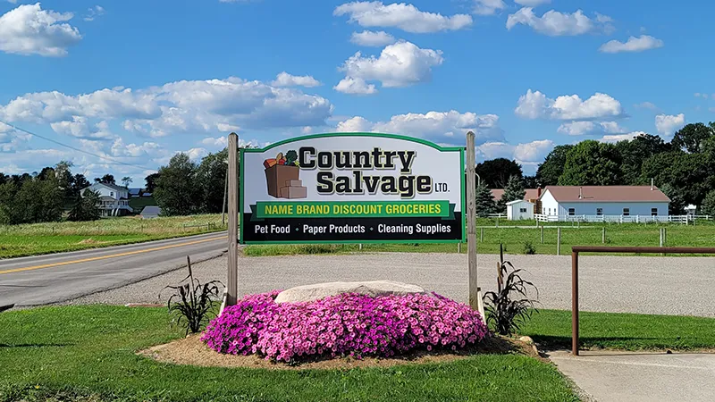 Antiques and rustic decor at Country Salvage in Mt Eaton, Ohio
