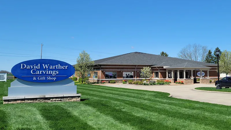 David Warther Carvings and Gift Shop in Sugarcreek, Ohio