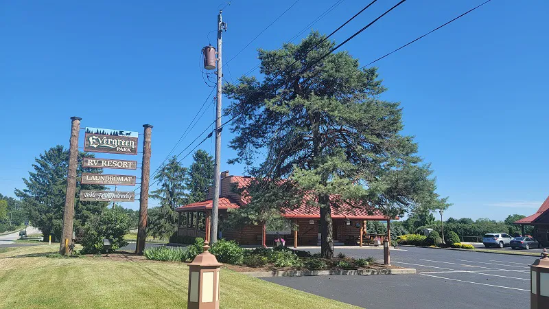 Camping at Evergreen Park RV Resort in Mt Eaton, Ohio