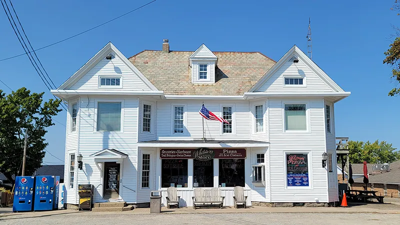 Whitmer's Pizza & General Store in Winesburg, Ohio
