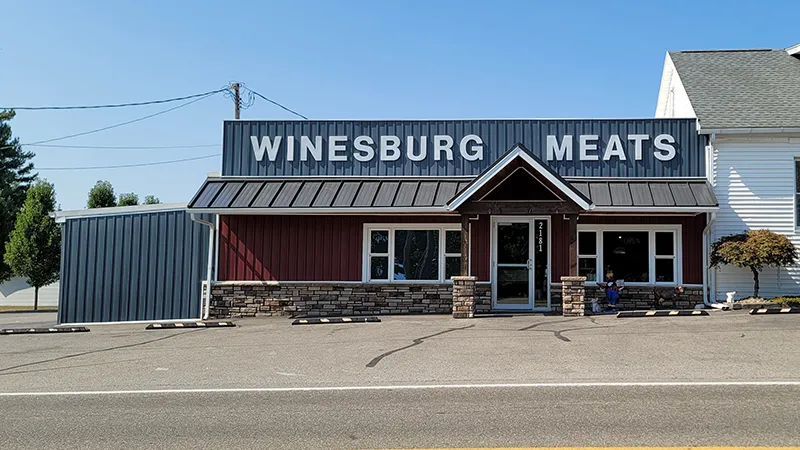 Winesburg Meats butcher shop in Winesburg, Ohio