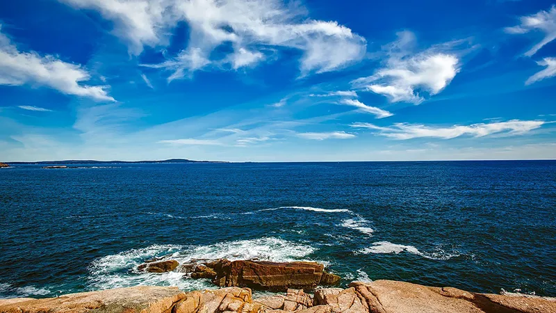 Bar Harbor coastline