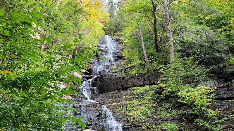 Lye Brook Falls Trail