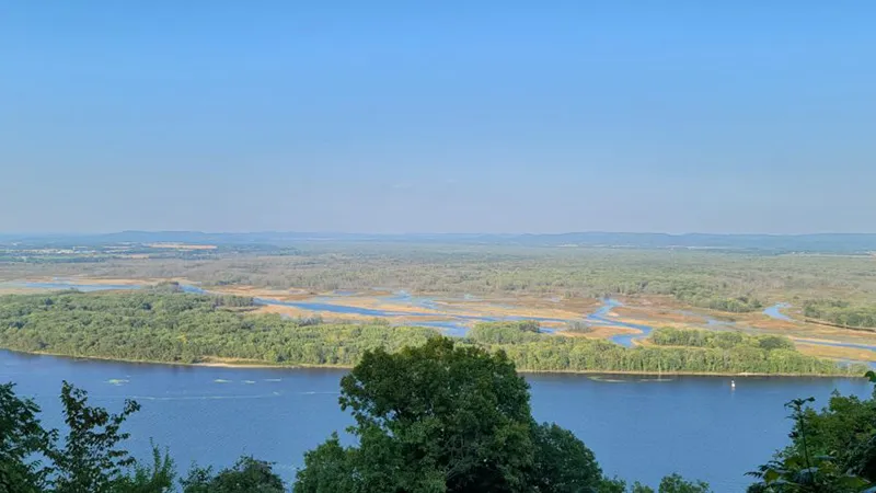 Great River Bluffs State Park North Overlook