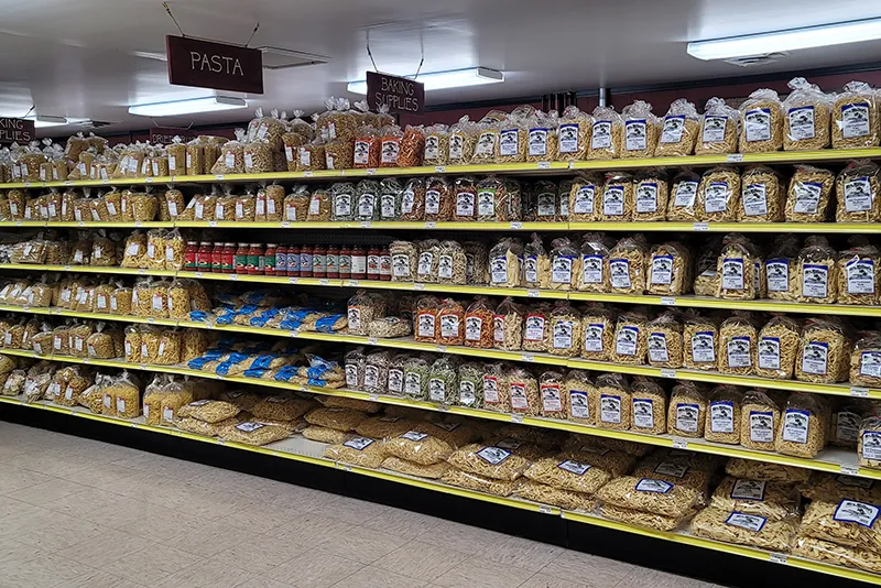 pasta aisle