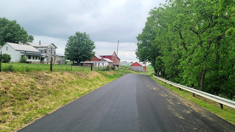 Senff Road, Dundee, Paint Township, Wayne County, Ohio