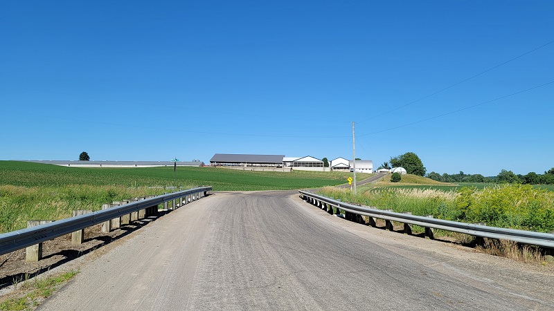 Western Road near Wenger Road.