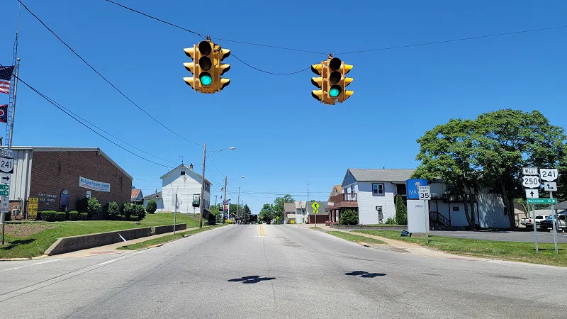 E Main Street in Mount Eaton