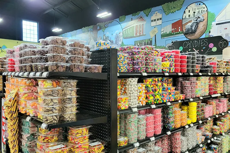 candy aisle