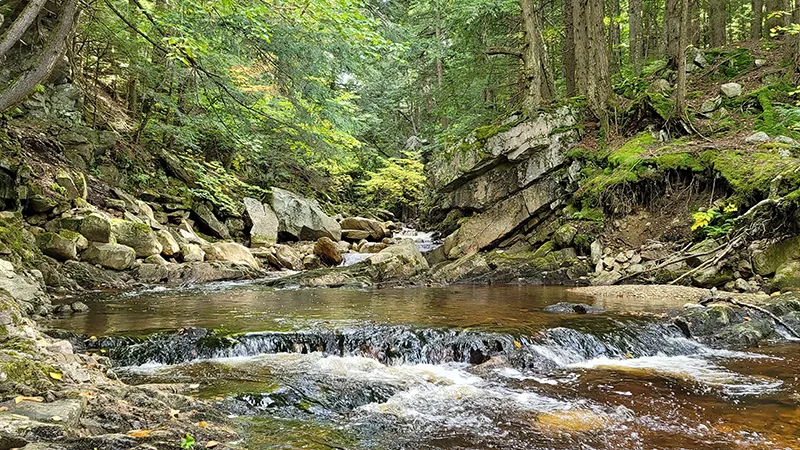 lye brook falls